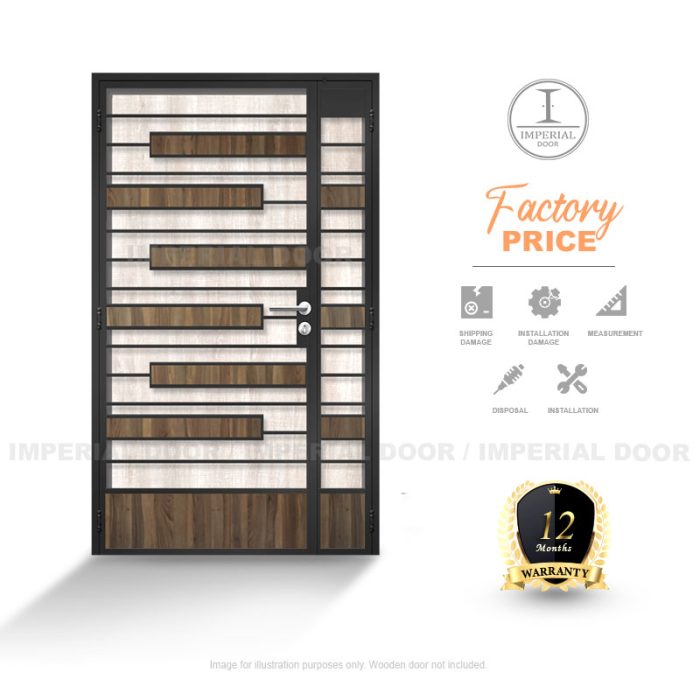 imperial door laminate gate G058
