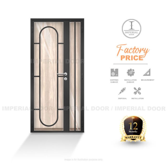 imperial door glass gate G113